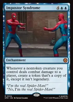 1x Impostor Syndrome NM Eng MTG - Marvel's Spider-Man - Image 1