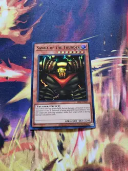 Sanga of the Thunder - Super Rare MRD-EN025 Unlimited Yu-Gi-Oh 25th Anniversary - Image 1