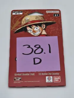 One Piece OP-13 CARRYING ON HIS WILL Sleeved Booster Pack - Heavy - 38.1g 🔥🔥 - Image 5