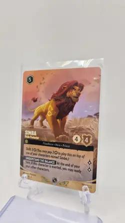 Disney Lorcana Simba Pride Protector Non-Foil Promo DLC Challenge 8/C2 EN NM - Image 3