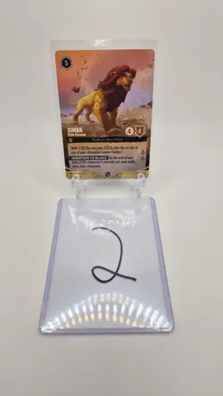 Disney Lorcana Simba Pride Protector Non-Foil Promo DLC Challenge 8/C2 EN NM - Image 4