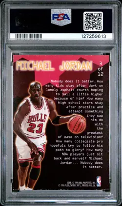 1995 ULTRA JAM CITY #3 MICHAEL JORDAN PSA 5 - Image 2