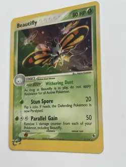 Pokemon TCG Beautifly 2/109 EX Ruby & Sapphire Holo Rare English 2003 NM - Image 3