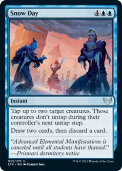 x4 Snow Day - Strixhaven: School of Mages - NM - MTG - Image 1