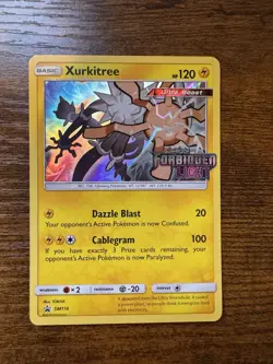 Xurkitree - SM116 - Pokemon Sun & Moon Promo Prerelease Holo Rare Card NM - Image 1