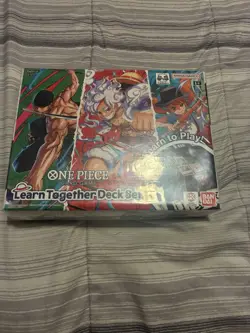ONE PIECE CARD GAME: Learn Together Deck Set LT-01 English Version NEW SEALED - Image 1
