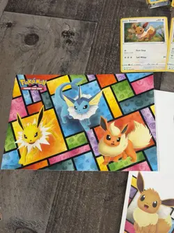 Lot Of (6) Pokemon Cards Jolteon Vaporeon Flareon Cosmos Holo Eevee SWSH Promos - Image 5