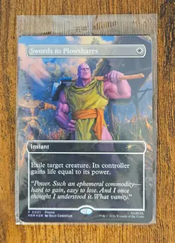 Swords to Plowshares PSA Sealed Promo Foil Magic the Gathering Card - Image 1