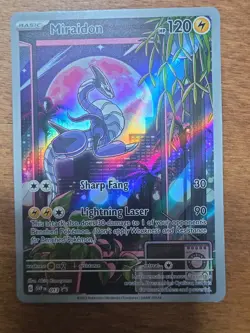 Pokemon SVP 013 Miraidon TCG Scarlet Violet Black Star Promo Holo Card - Image 1