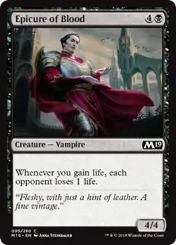 x4 Epicure of Blood - Core Set 2019 (M19) - NM - MTG - Image 1