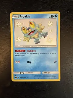 Pokemon TCG Froakie Holo Shiny Rare Card SV11/SV94 NM Condition - Image 1