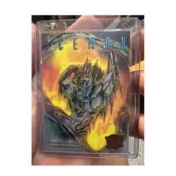 1995 Fleer Ultra X-Men Iceman Sinister Observations Ltd Ed Card 5/10 Iceman - Image 1