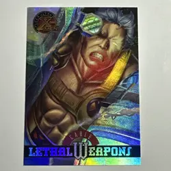Cable 3 of 9 Limited Edition Card Lethal Weapons 1995 Fleer Ultra X-Men - Image 1