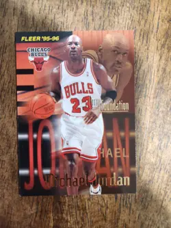 1995-96 Fleer - Michael Jordan #323 - Image 1
