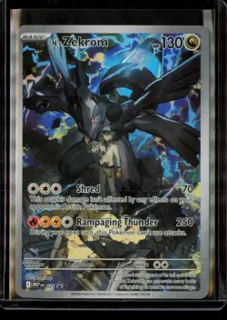 Pokemon N's Zekrom ME: Mega Evolution Promo #031 tcg NM - Image 1