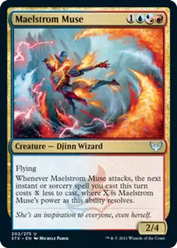 x4 Maelstrom Muse - Strixhaven: School of Mages - NM - MTG - Image 1