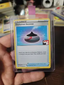 Pokemon evolution incense trainer 163/202 prize pack series - Image 1