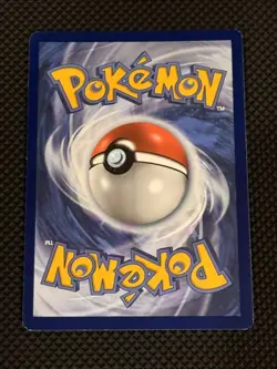 Pokemon Holographic Card with Cosmos Holo Pattern Authentic Blank Missingno - Image 2