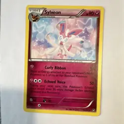 Pokemon TCG Sylveon 072/111 XY Furious Fists Holo Rare ENG Stage 1 90 HP - Image 1