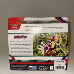 Pokemon TCG Scarlet and Violet 3 Pack Blister Arcanine Holo Promo - Image 2