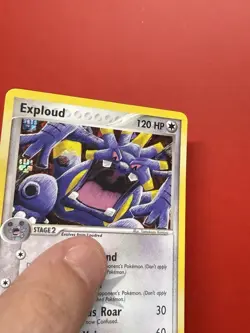 Pokemon Exploud 6/101 EX Hidden Legends REVERSE HOLO Rare Vintage 2004 LP - Image 2