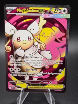 Mega Audino ex - 253/217 - Pokemon Ascended Heroes Ultra Rare NM - Image 1