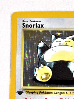 Snorlax 11/64 Jungle 1st Edition Holo Rare English Pokemon TCG 1999 LP - Image 2