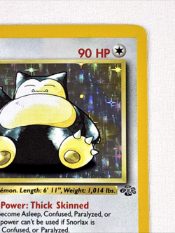 Snorlax 11/64 Jungle 1st Edition Holo Rare English Pokemon TCG 1999 LP - Image 4