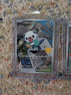 Pokemon First Partner Illustration Series 2 Gen 5 Set Unova Tepig Snivy Oshawott - Image 2