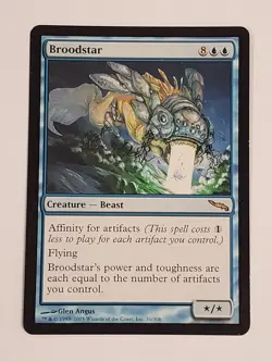 MTG Broodstar (Mirrodin/Blue/R) - BGM - Image 1