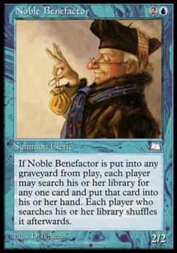 Noble Benefactor - Light Play MTG Weatherlight - Image 1