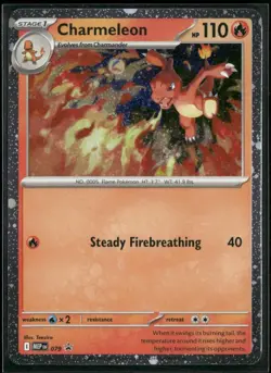Charmeleon (Cosmos Holo) 079 Holo Promo ME: Mega Evolution Promo Pokemon NM - Image 1