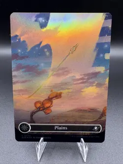 Plains (Borderless) Galaxy Foil #367 MTG: Edge of Eternities - Image 1