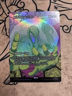 Mindbreak Trap - Borderless - MtG Spider-Man - NM - ✨FOIL✨- IN HAND - Image 1