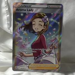 The Pokemon Company Aroma Lady 199/203 Evolving Skies Full Art Holo ENG - Image 1