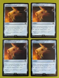 Inherited Envelope x4 The Lord of the Rings: Tales of Middle-Earth 4x MTG - Image 1