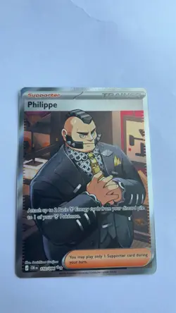 Pokemon TCG Full Art Holo Trainer Lot 2 Canari 257/217 Philippe 110/086 - Image 3
