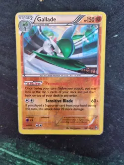 Pokemon TCG Gallade 84/162 Reverse Holo Rare Break Through Heavily Played - Image 1