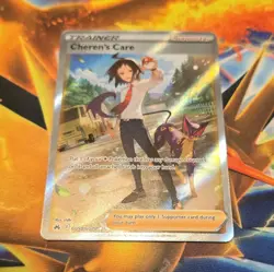 The Pokemon Company Crown Zenith Galarian Gallery Cheren's Care GG58/GG70 - Image 1