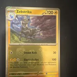zebstrika 032/086 sv: white flare master ball reverse holo uncommon en 120 HP - Image 1