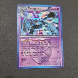 Pokemon Metagross Holo Rare Plasma Freeze 52/116 Stage 2 140 HP 2013 English - Image 1