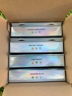 MTG FINAL FANTASY COLLECTOR COMMANDER DECK BOX - FULL SET of 4 /NEW - Image 2