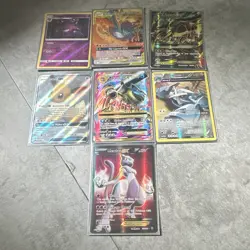 Pokemon TCG Ultra Rare Lot 6 Holo Full Art TAG TEAM GX/EX Sun & Moon 2019 - Image 1