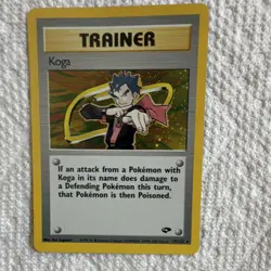 Koga - Mint-Gym Challenge-Holo -Rare -First Edition 2000 - Image 1
