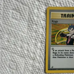 Koga - Mint-Gym Challenge-Holo -Rare -First Edition 2000 - Image 3