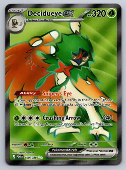Decidueye ex 100/088 - Perfect Order Ultra Rare - NM - Image 1