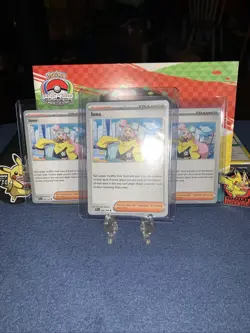 3Iono cards185/193 2023 Pokemon World Championships Variant Paldea Fates B - Image 1