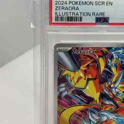 Zeraora Pokemon 151/142 - Illustration Rare - Stellar Crown - PSA 9 - Image 3