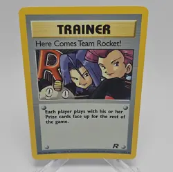 Wizards of the Coast Pokemon TCG Here Comes Team Rocket! 15/82 Unlimited Rare - Image 1