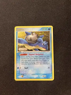 Lapras 8/92 Stamped Pokemon EX Legend Maker 2006 Vintage Reverse Holo NM/LP - Image 1